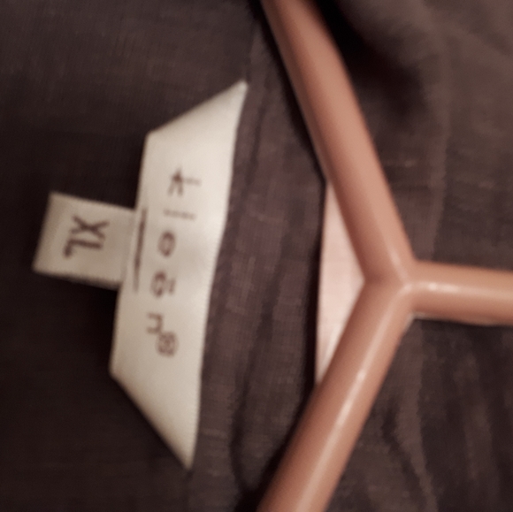 100% linen shirts pink XL and brown XL - Picture 3 of 7